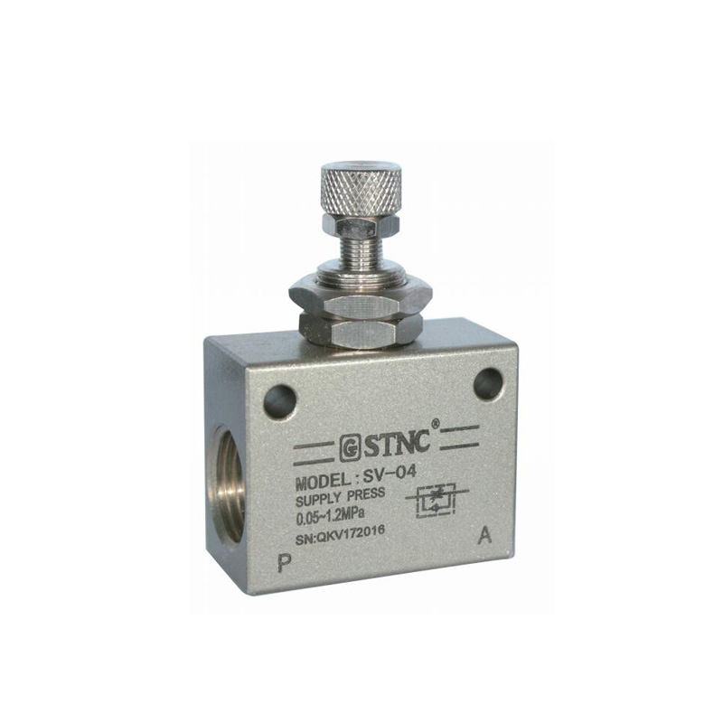 Unidirectional throttle valve (precision type)