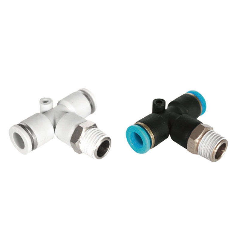 YPB/TPB T-shaped threaded three-way quick insertion and removal plug